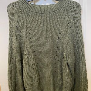 Green AE sweater